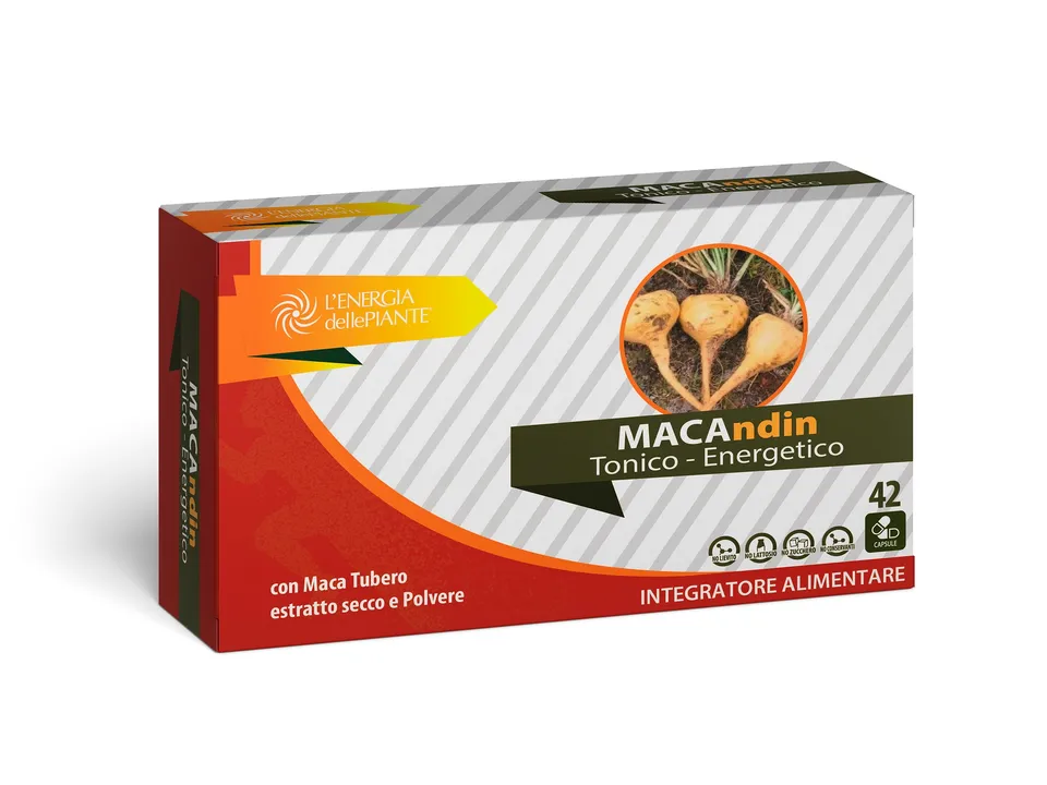 L'energia delle piante Macandin capsule vigore fisico 42 cps
