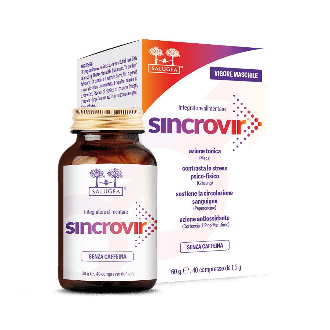 Salugea Sincrovir Integratore Vigore Maschile 1 Confezione