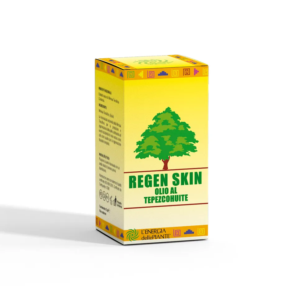 L'energia delle piante Regen Skin Olio Tepezcohuite 15 ml rughe