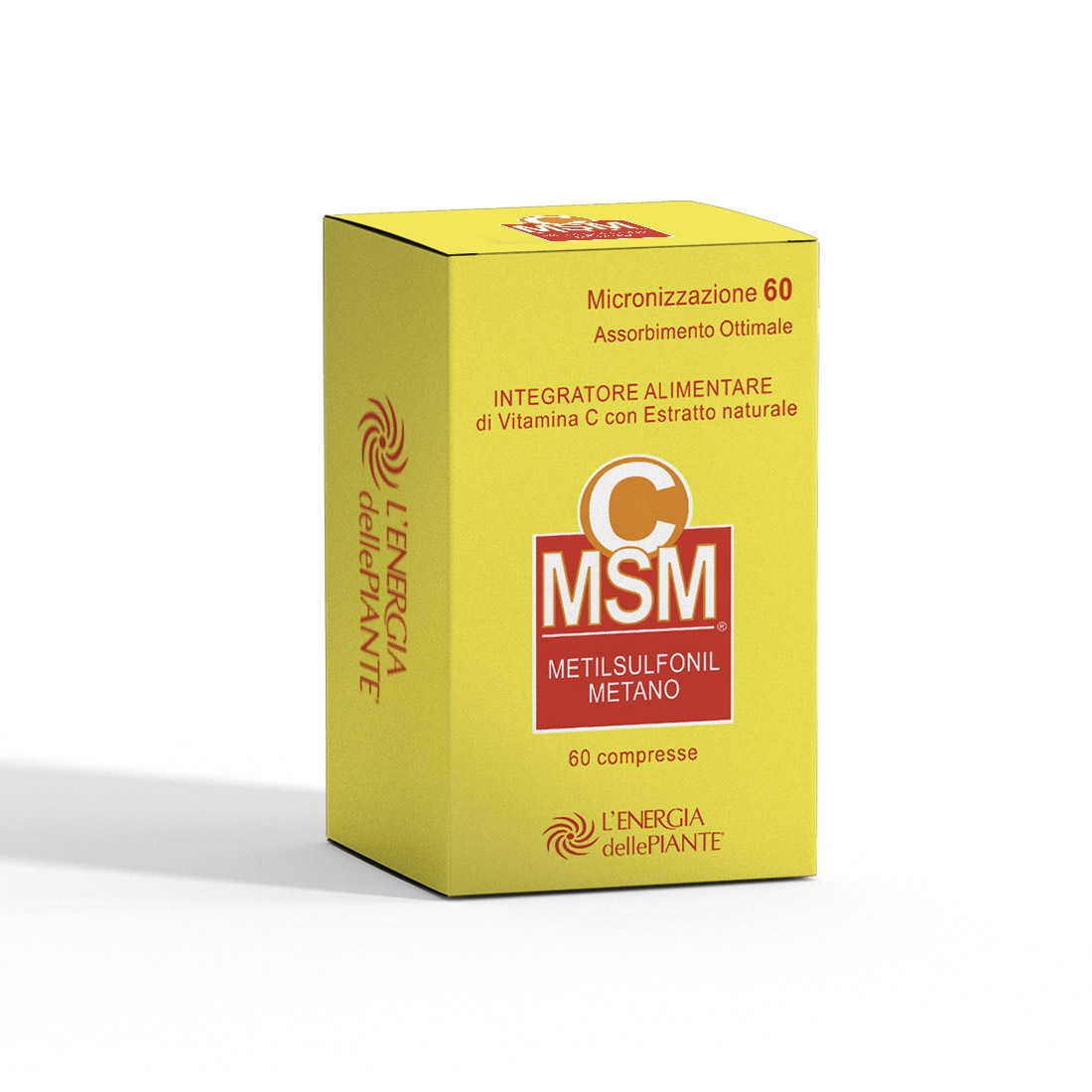 L'energia delle piante Benessere Articolazioni C-MSM 60 compresse muscoli