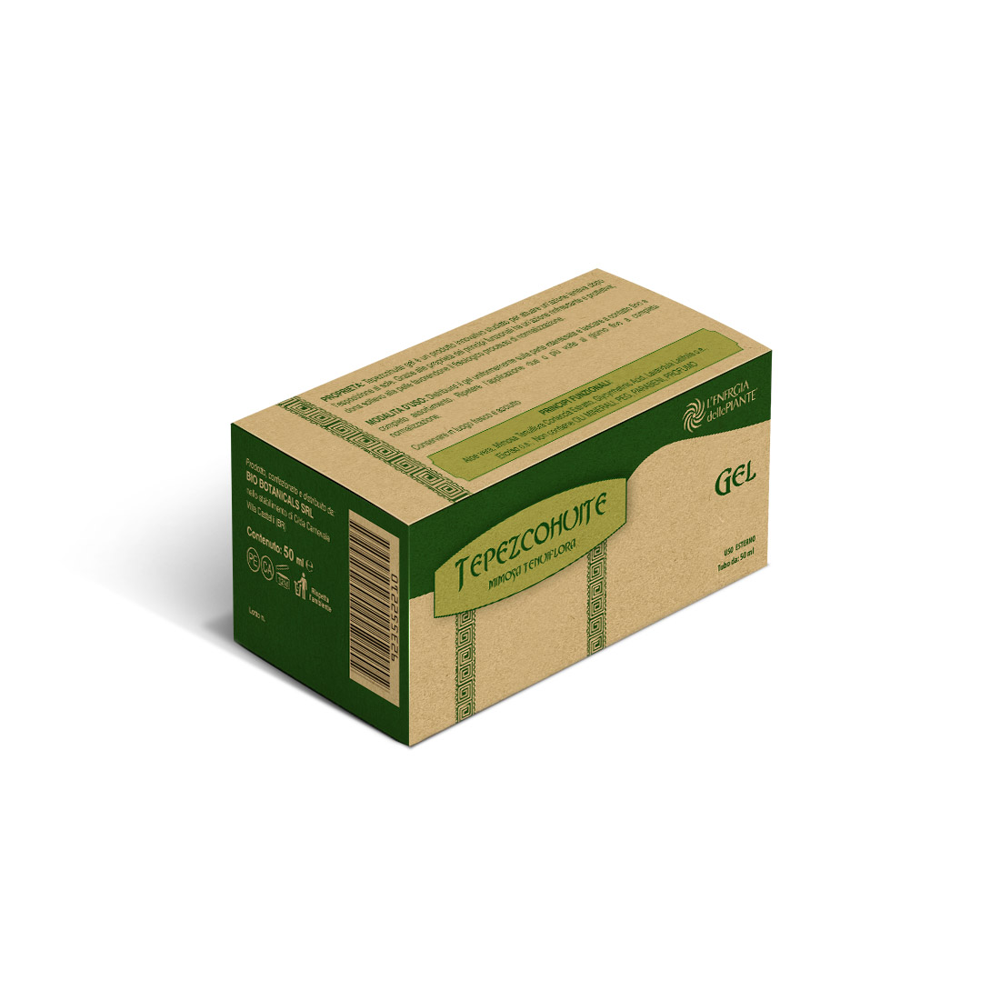 L'energia delle piante Tepezcohuite Gel Bio 50 ml scottature