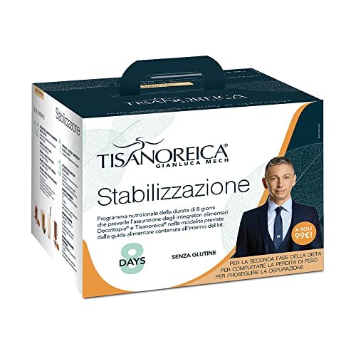 Gianluca Mech Tisanoreica Kit Stabilizzazione detox 8 giorni