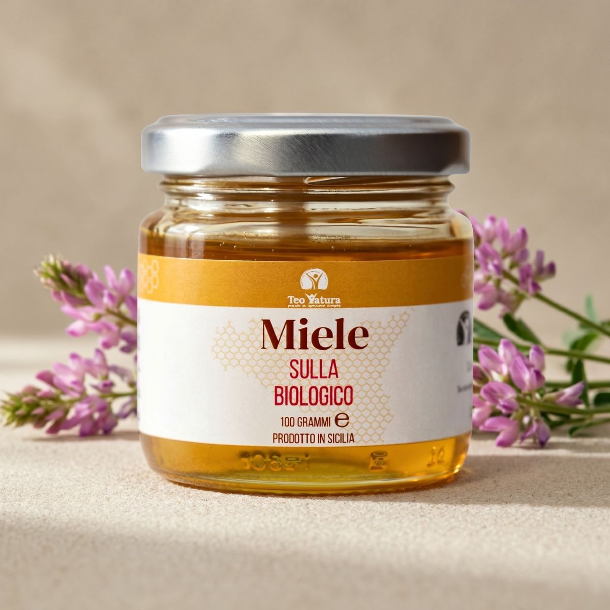 Teo Natura Miele di Sulla Biologico Siciliano 250 g