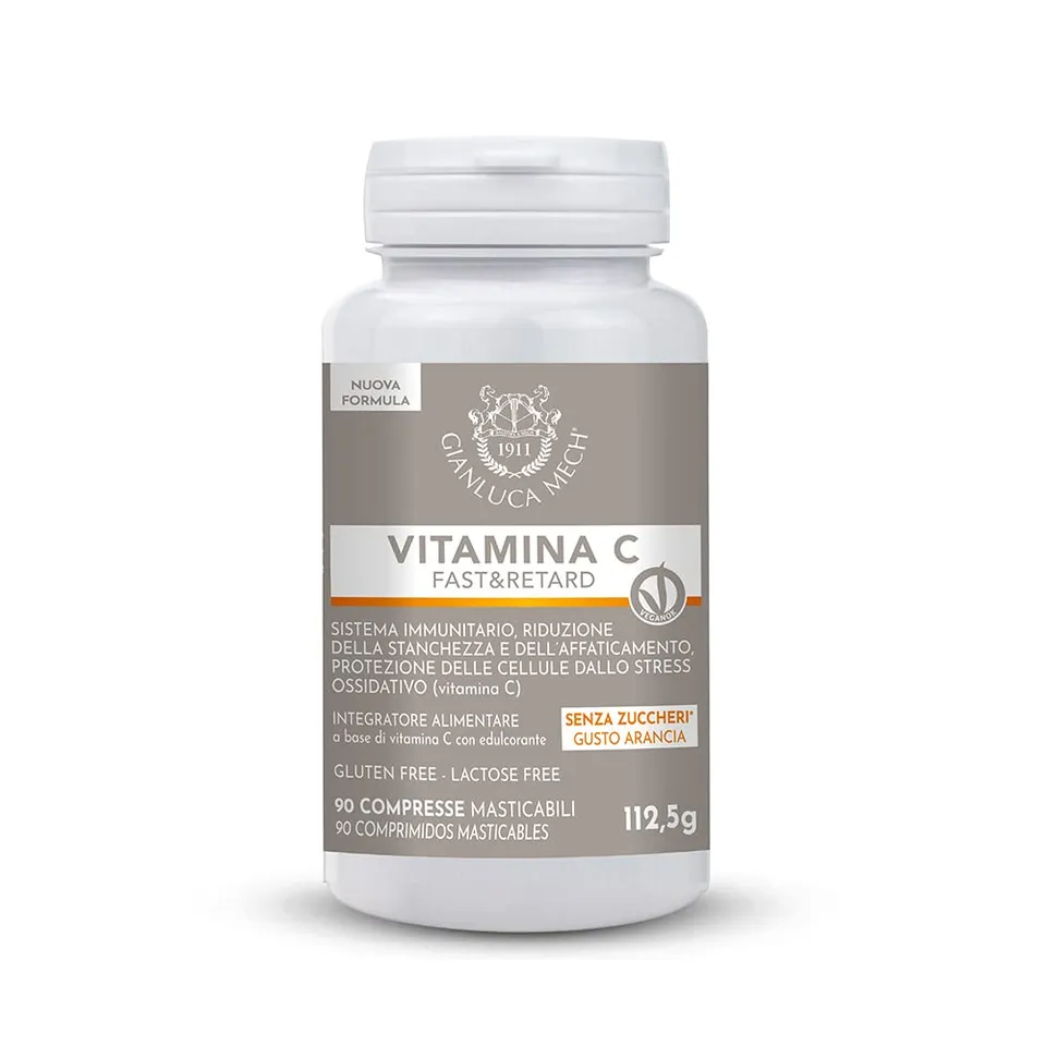 Gianluca Mech Decottopia Vitamina C Fast Retard 90 Compresse