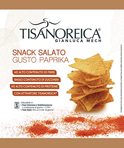 Gianluca Mech Tisanoreica Snack Salato Paprika Proteico