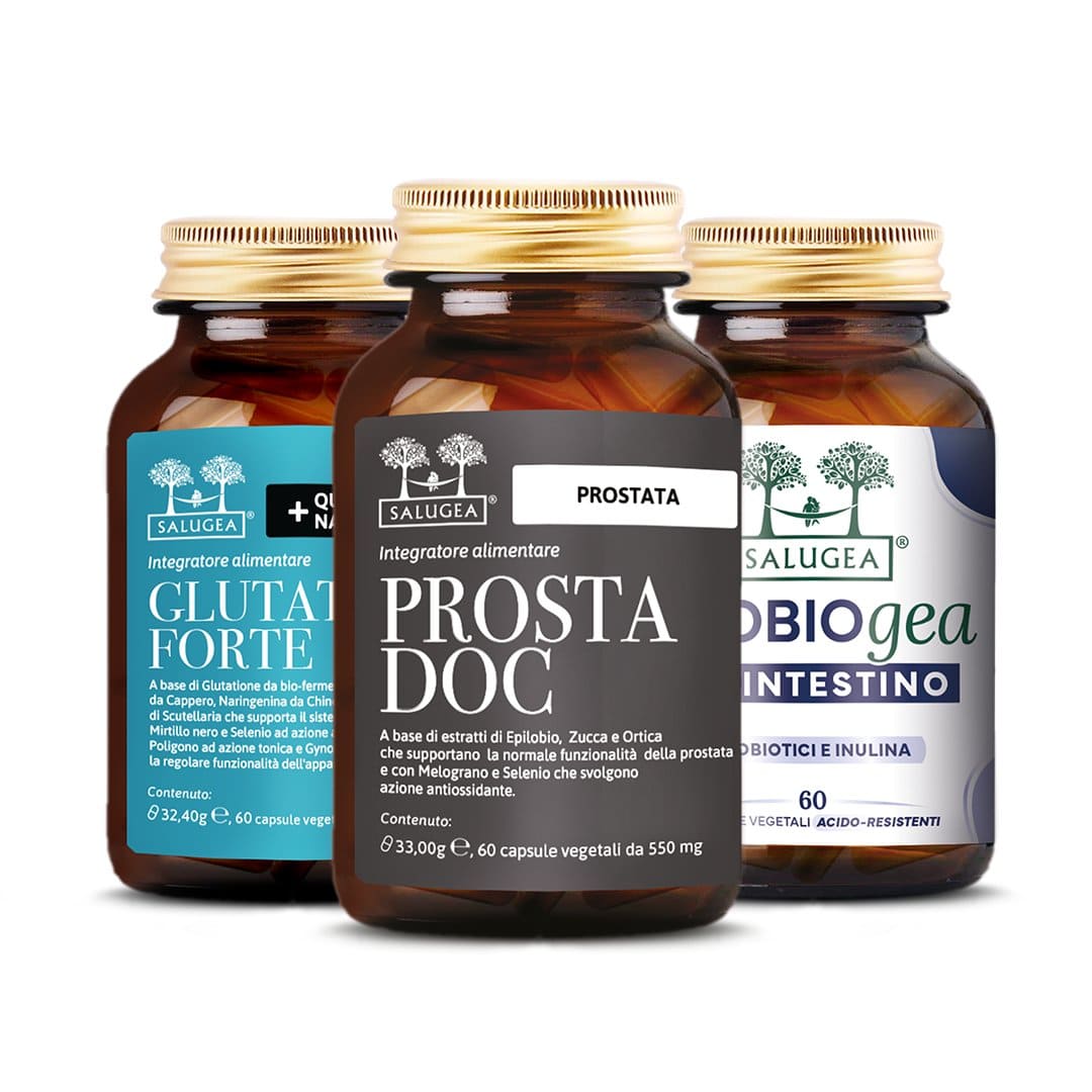 Salugea Percorso Prostata Base Kit Integratori 1 Mese Uomo