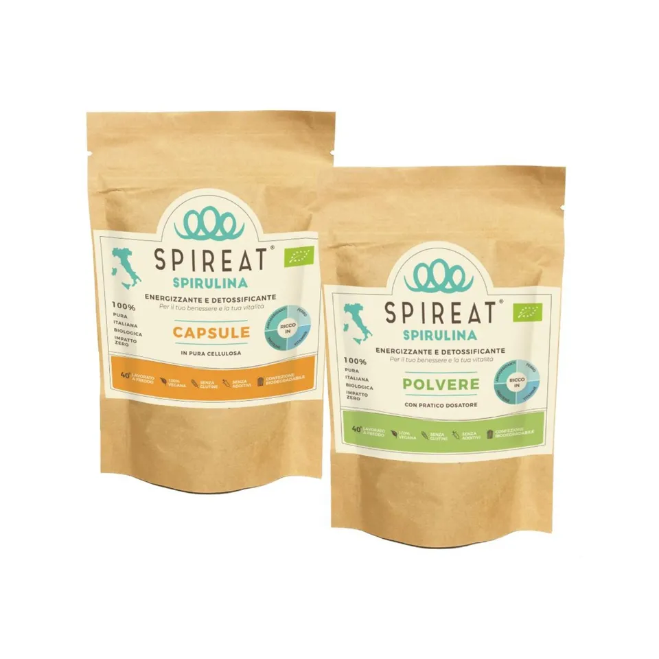 Spireat Beauty Program integratore spirulina bellezza snack