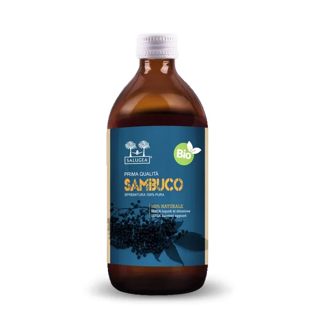 Salugea Succhi Biologici Sambuco Bio succo 1 flacone difese