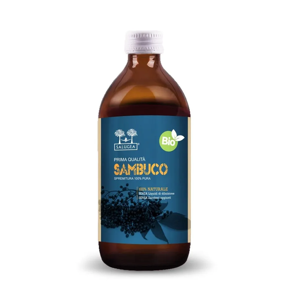 Salugea Succhi Biologici Sambuco Bio succo 1 flacone difese