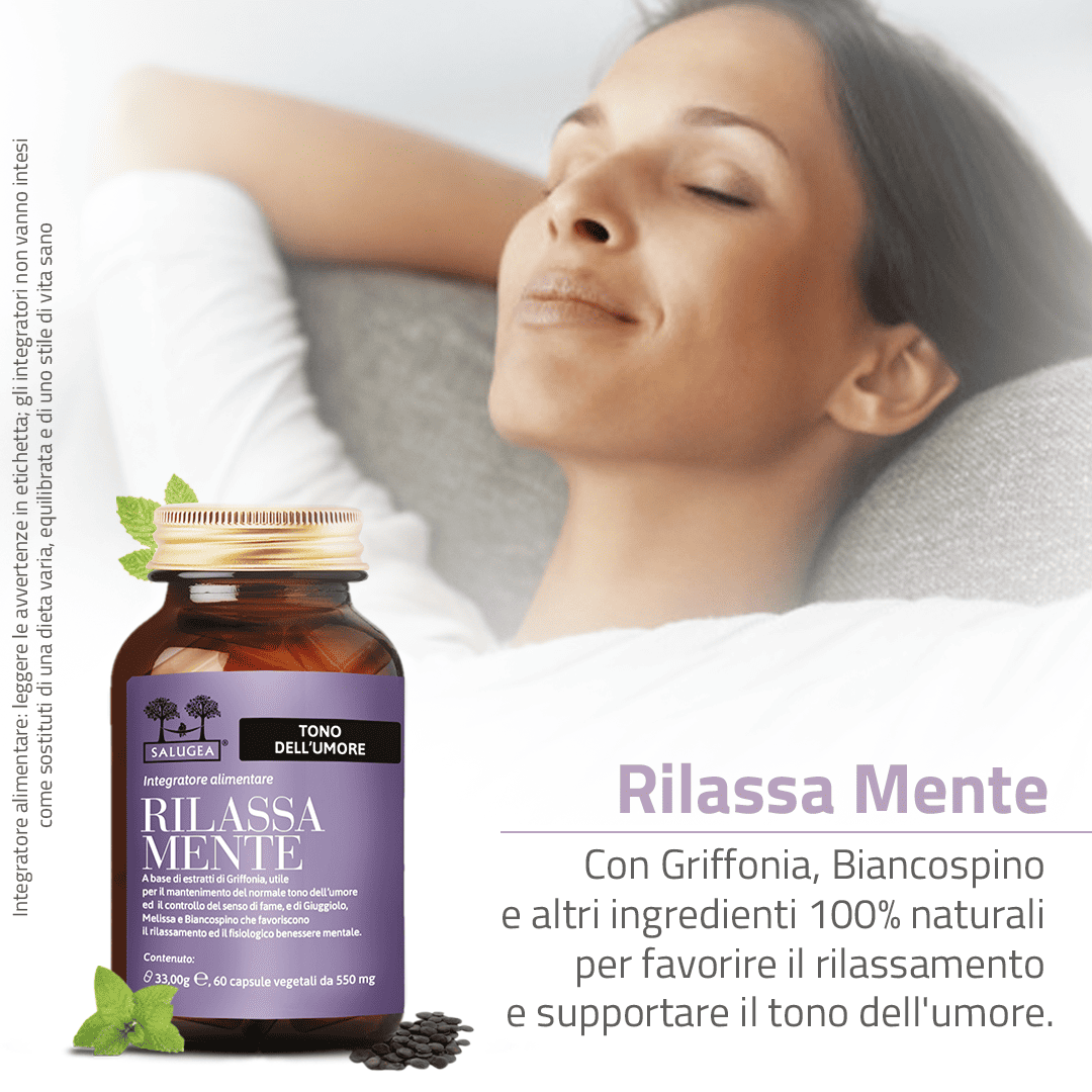 Salugea Rilassa Mente integratore stress 1 confezione calma