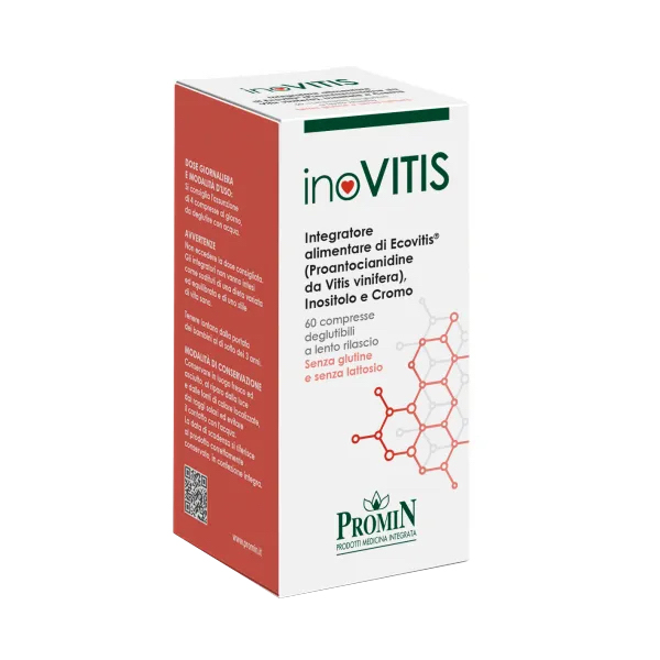 Promin InoVITIS integratore inositolo cromo metabolismo menopausa