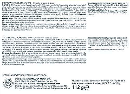 Gianluca Mech Tisanoreica Omelette bacon proteica 112 g