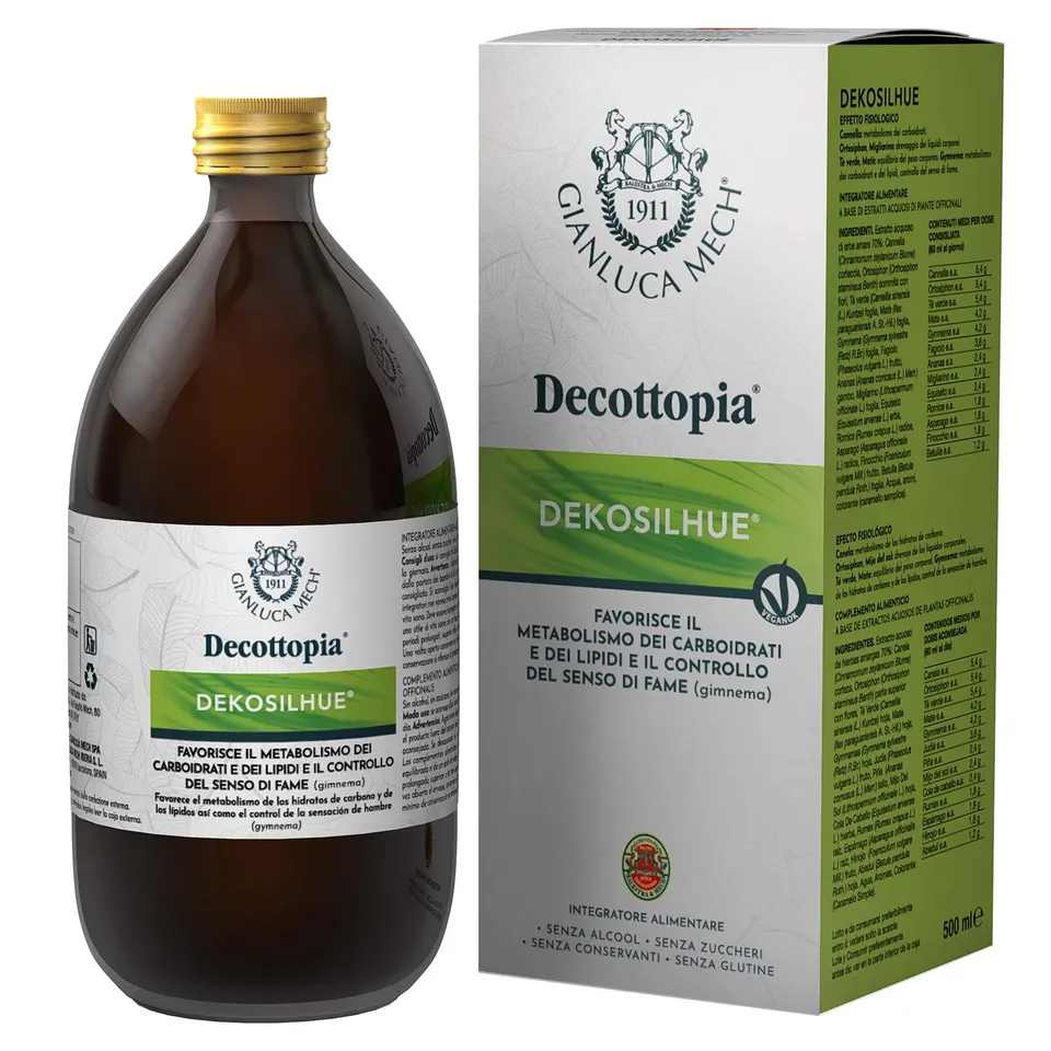 Gianluca Mech Decottopia Dekosilhue integratore cannella 500 ml