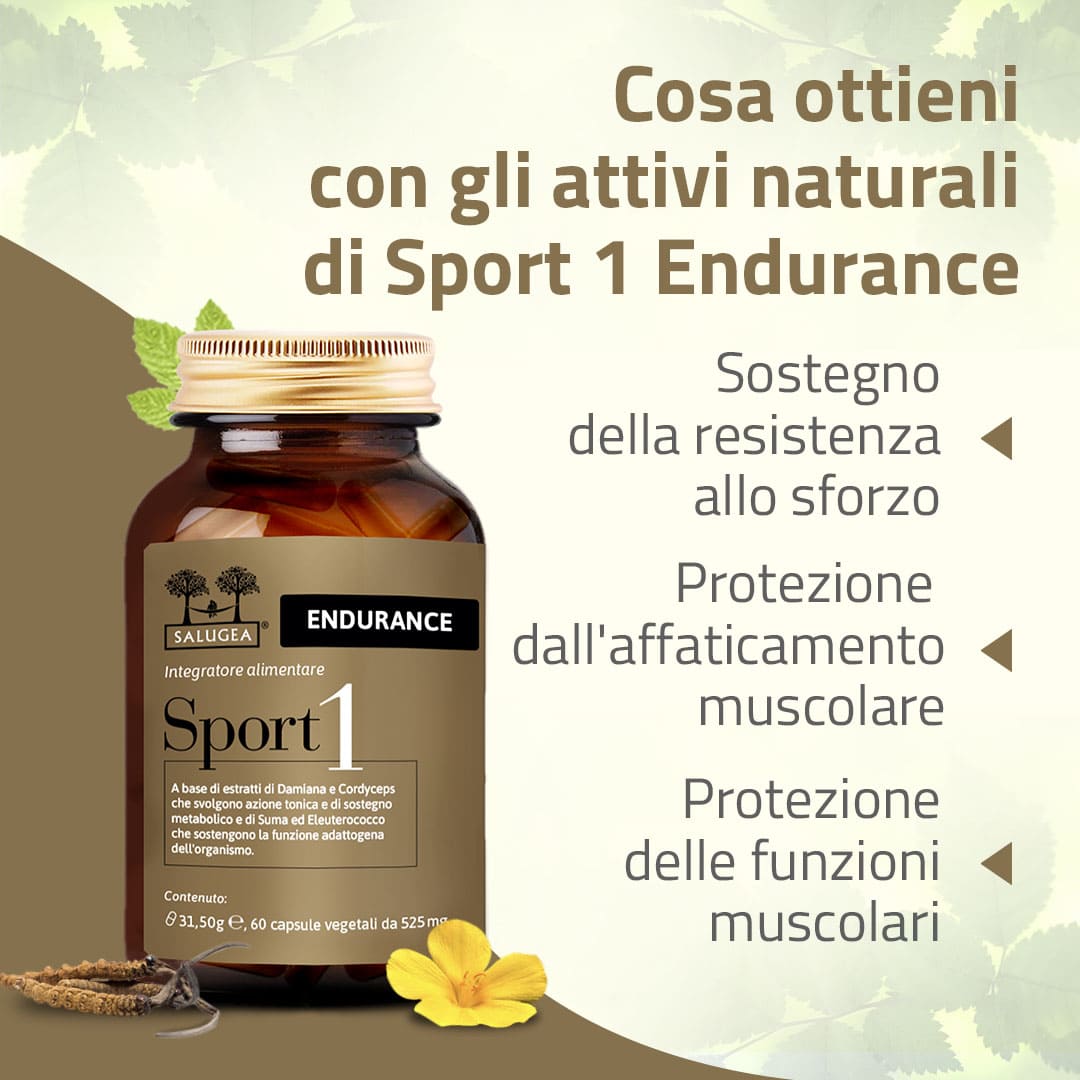 Salugea Percorso Ironman Ironwoman integratori 3 mesi endurance