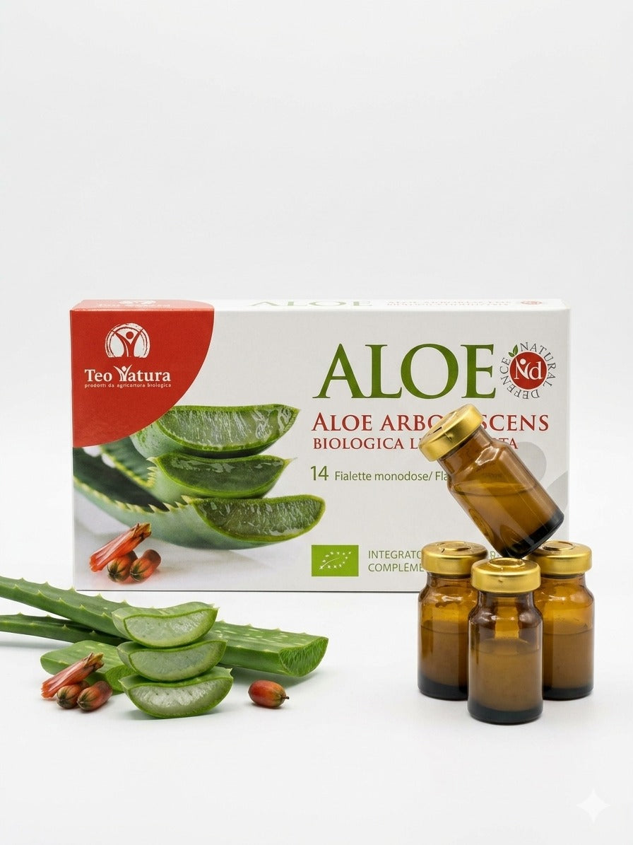 Teo Natura Aloe Arborescens Bio Liofilizzata 14 Fialette