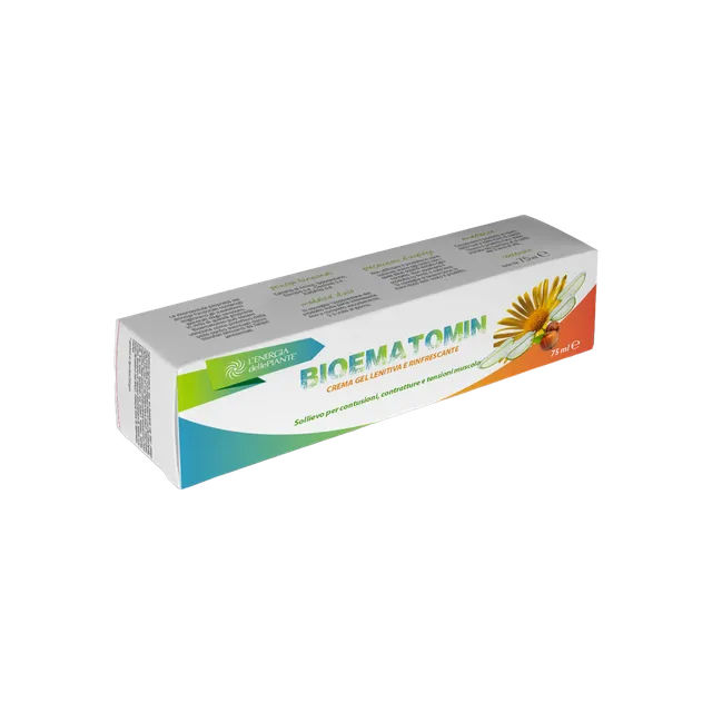 L'energia delle piante Bioematomin gel traumi 75 ml massaggio