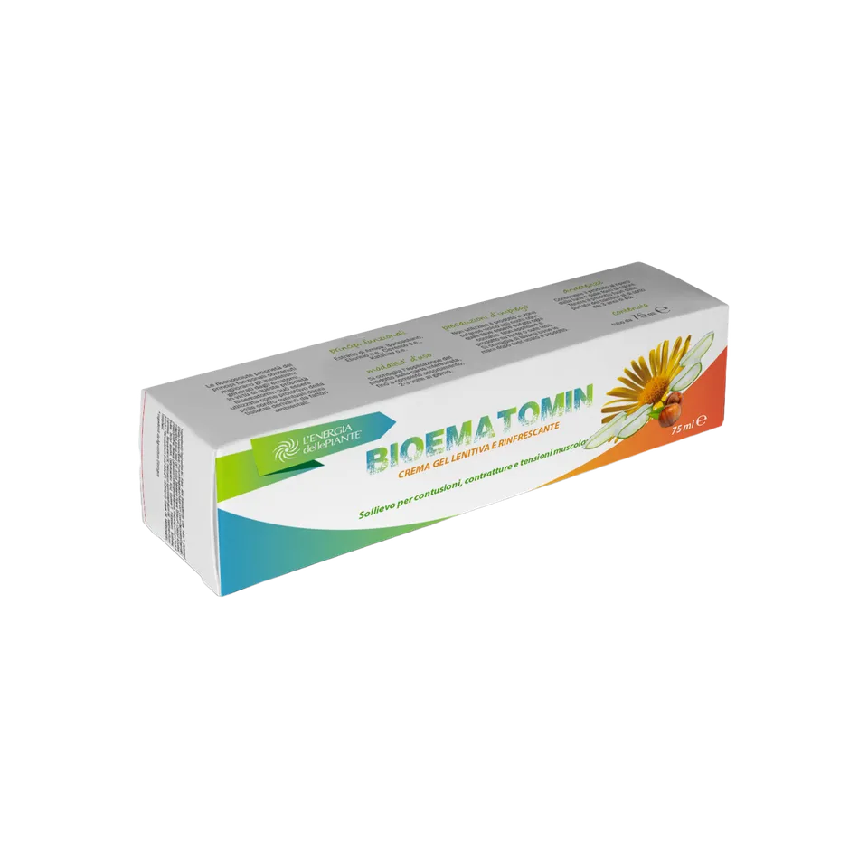 L'energia delle piante Bioematomin gel traumi 75 ml massaggio