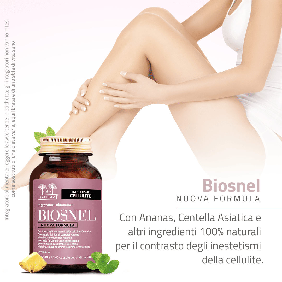 Salugea Biosnel Formula Potenziata integratore cellulite 1 confezione