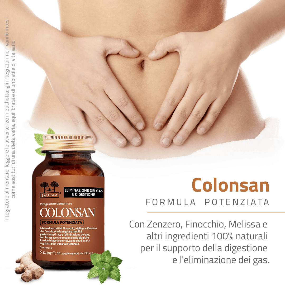 Salugea Colonsan Formula Potenziata integratore digestione 1 confezione
