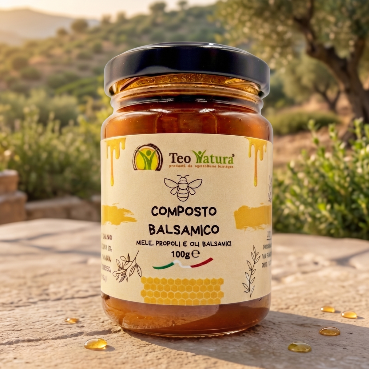 Teo Natura Miele Biologico Balsamico Propoli 100g