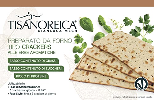 Gianluca Mech Tisanoreica Crackers Erbe Aromatiche preparato 100 g