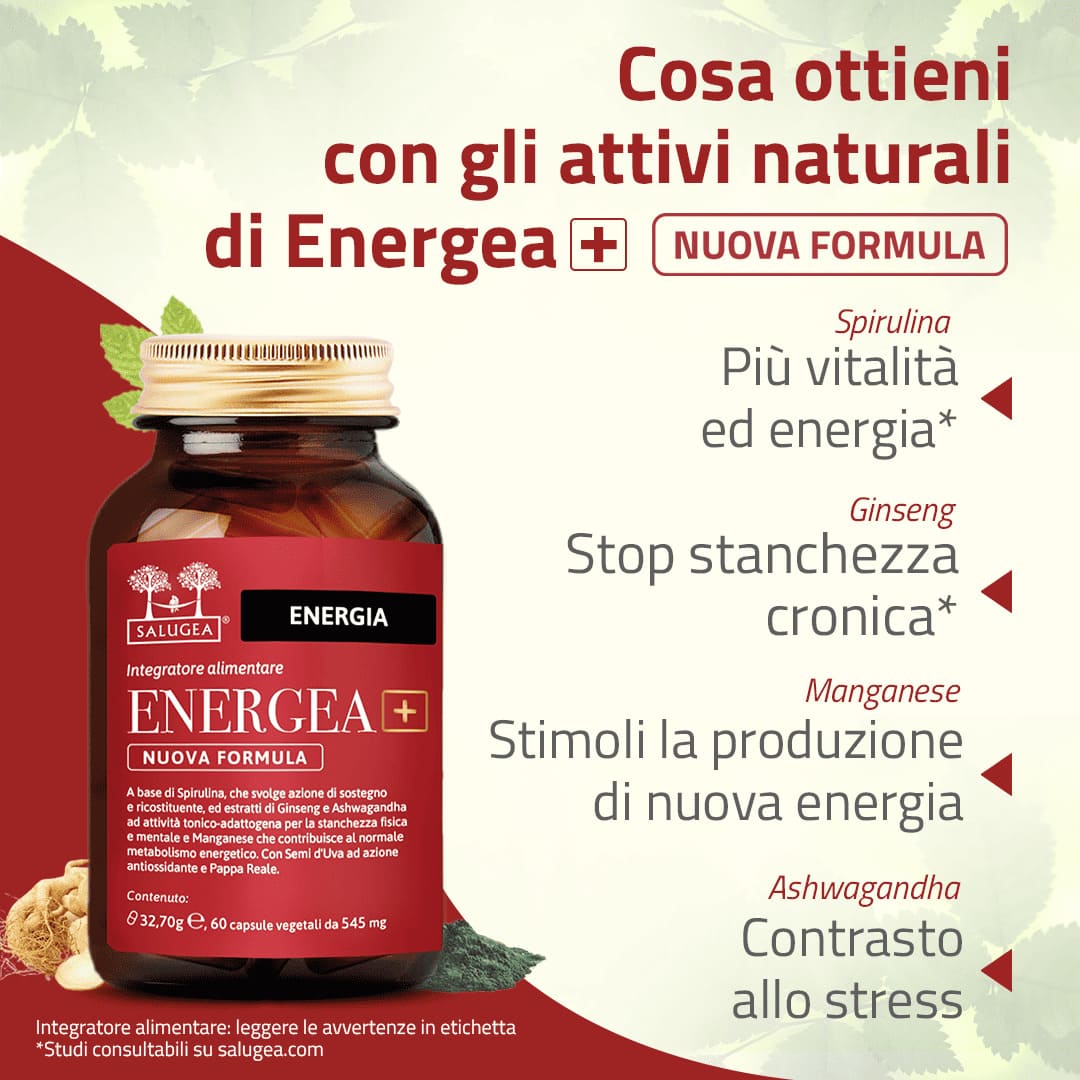 Salugea Percorso Energia Più kit 1 mese senza caffeina