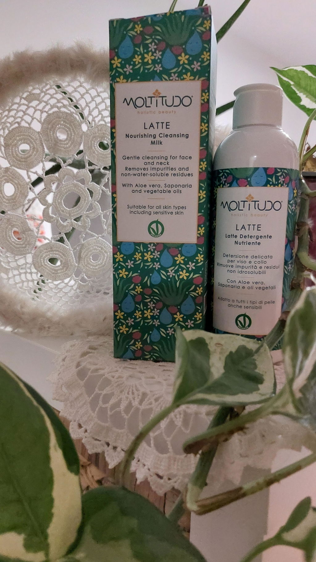 Moltitudo Latte detergente viso 200 ml pelle sensibile