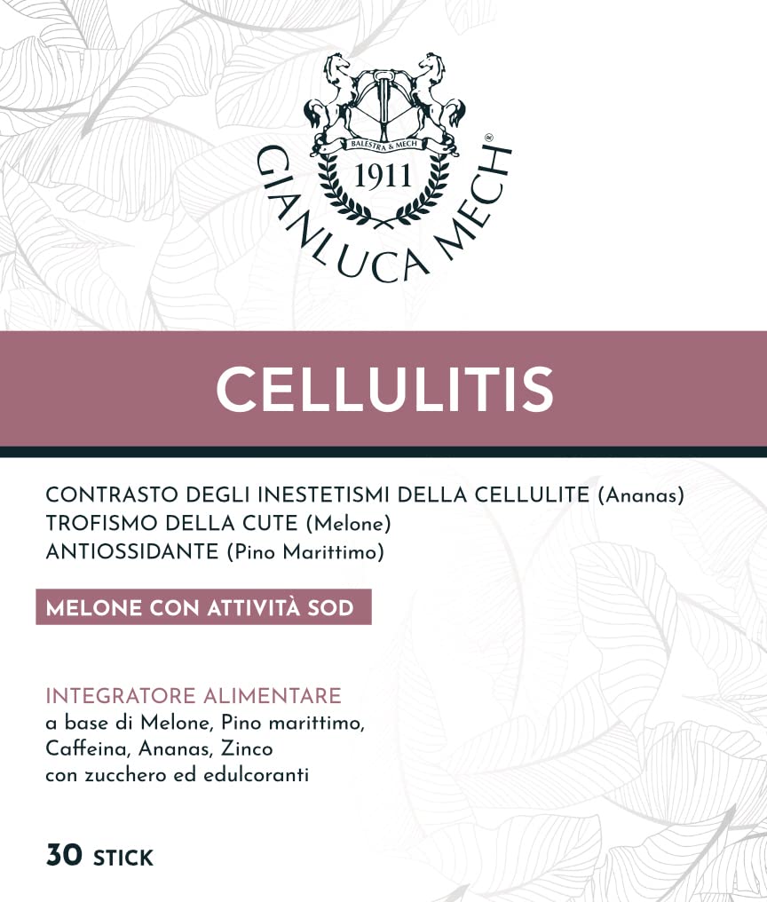Gianluca Mech Extraforte Cellulitis Stick 30 Stick Ananas