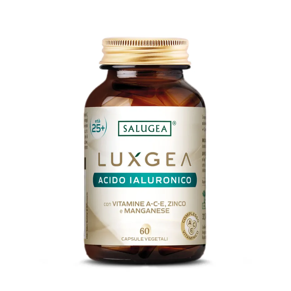 Salugea LuxGea Acido Ialuronico integratore 1 confezione idratante