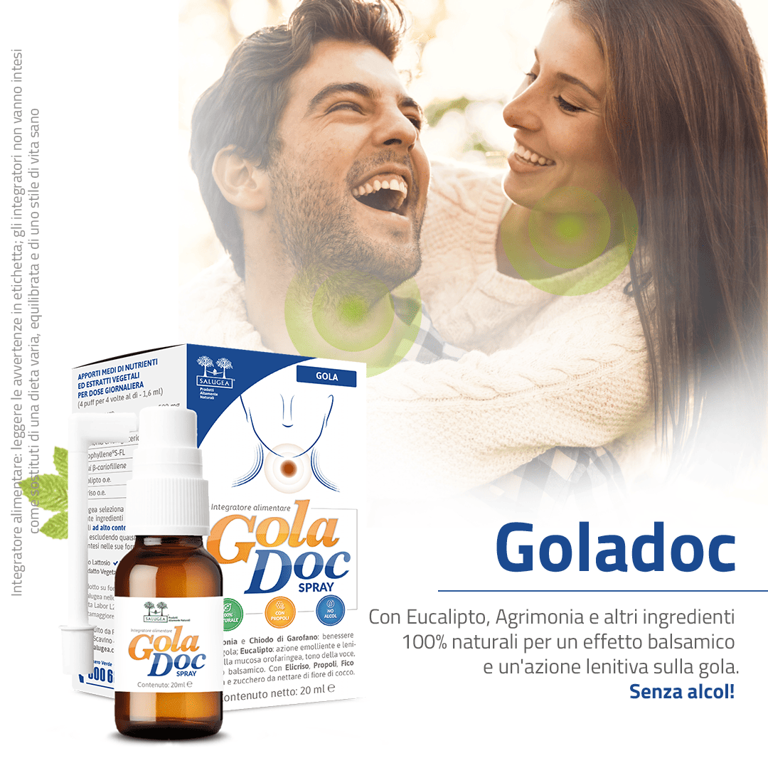 Salugea Goladoc spray gola propoli senza alcol 1 confezione
