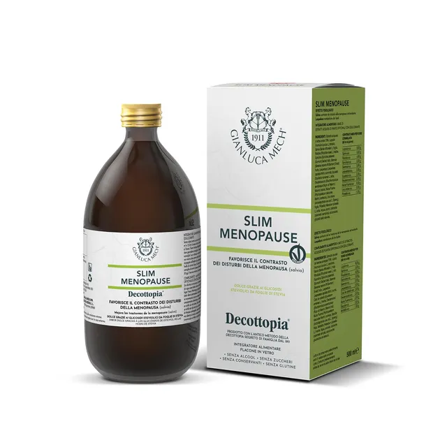 Gianluca Mech Decottopia Slim Menopause integratore 500 ml peso