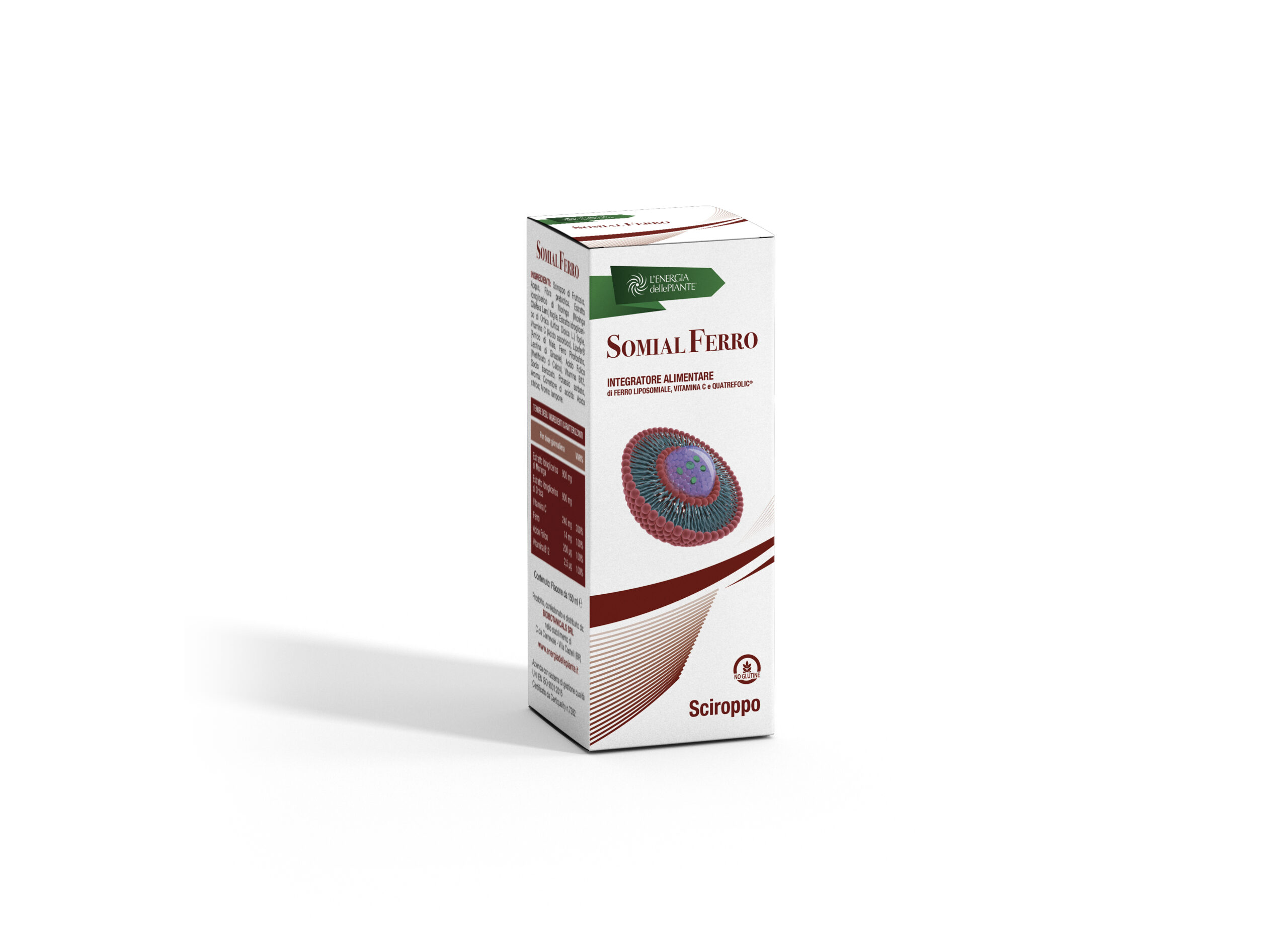 L'energia delle piante Somial Ferro sciroppo 150 ml lampone