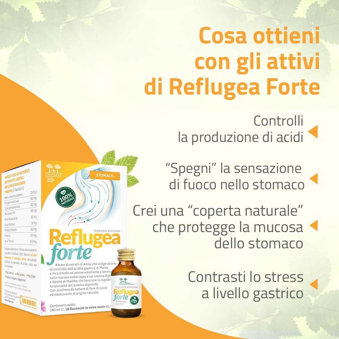 Salugea Percorso Stomaco Felice Intensivo kit 3 mesi acidità