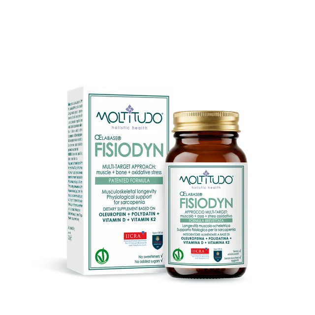 Moltitudo Fisiodyn Integratore Muscoli e Ossa 60 Capsule