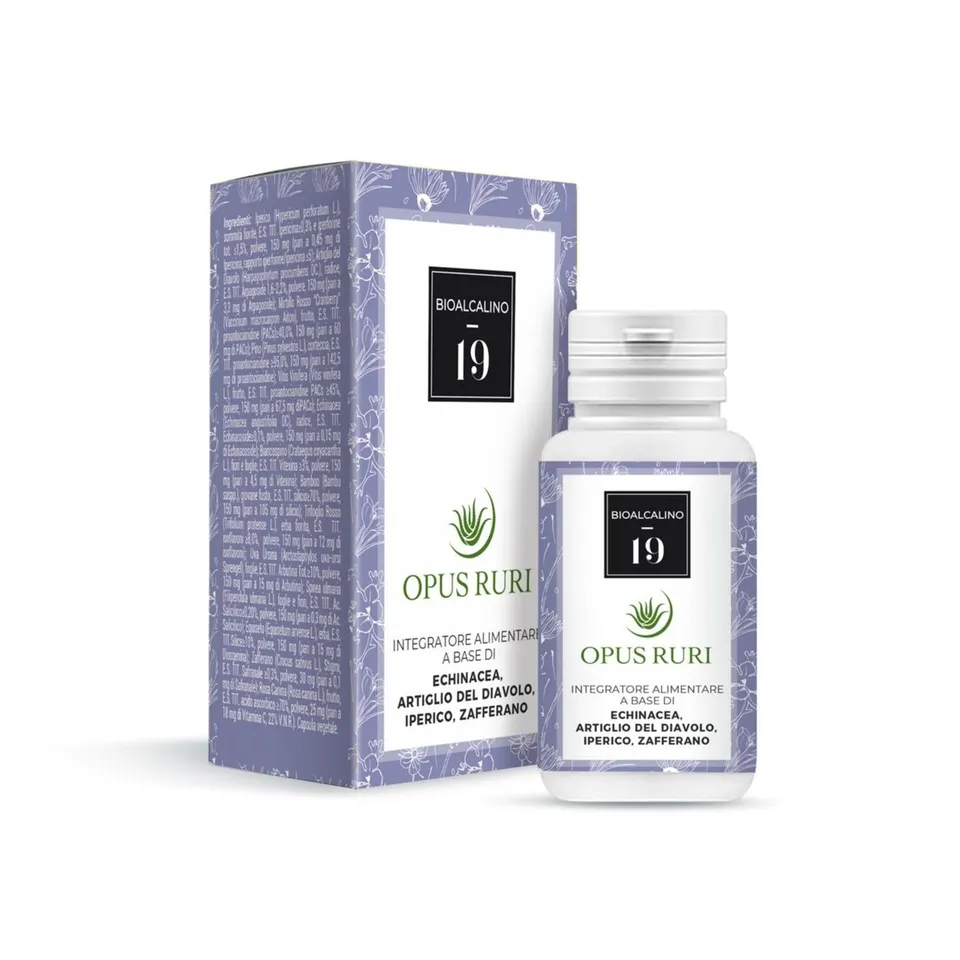 Opus Ruri BioAlcalino 19 Integratore Emotivo 90 Capsule
