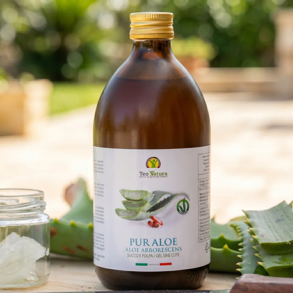 Teo Natura Aloe Arborescens Pur Aloe Succo 500 ml Puro