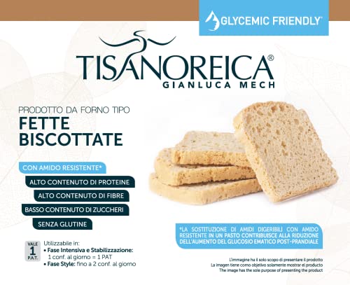 Gianluca Mech Tisanoreica Fette Biscottate 120g 3x40g