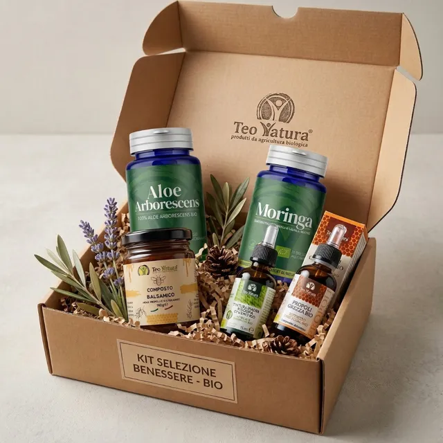 Teo Natura Capsule Kit Selezione Benessere Bio con Omaggio
