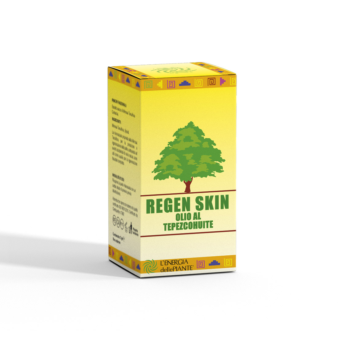 L'energia delle piante Regen Skin Olio Tepezcohuite 15 ml rughe
