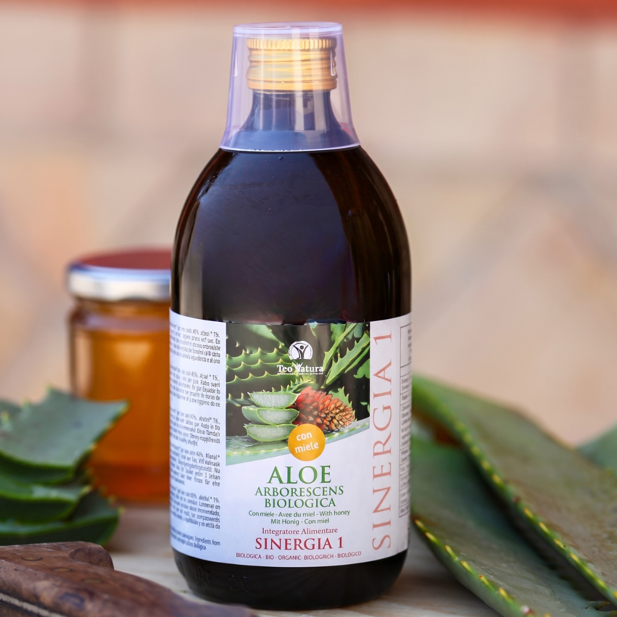 Teo Natura Aloe Padre Zago Arborescens Miele 500 ml