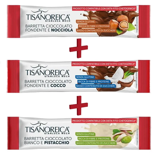 Gianluca Mech Tisanoreica Barrette Keto 3x35 g Multigusto