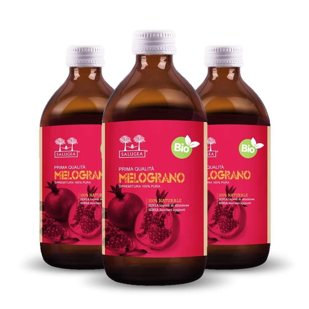 Salugea Succo di Melograno Bio succo 1 flacone antiossidante
