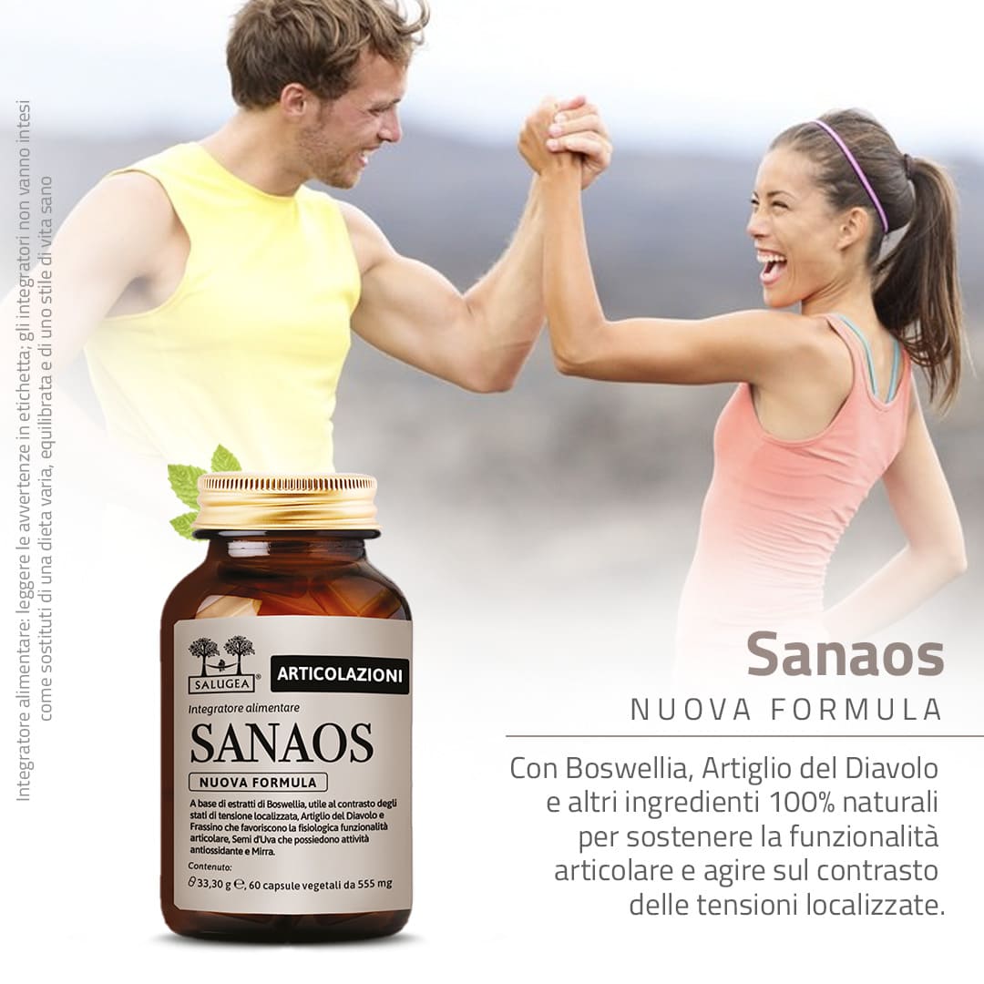Salugea Sanaos Nuova Formula integratore ossa 1 confezione