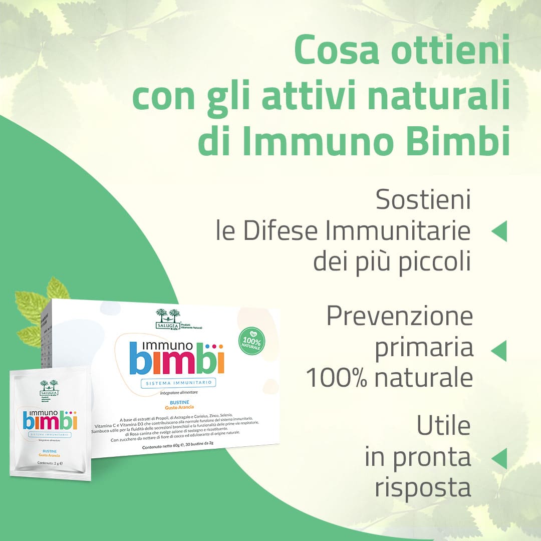 Salugea Difese Immunitarie Junior integratori bambini 1 mese