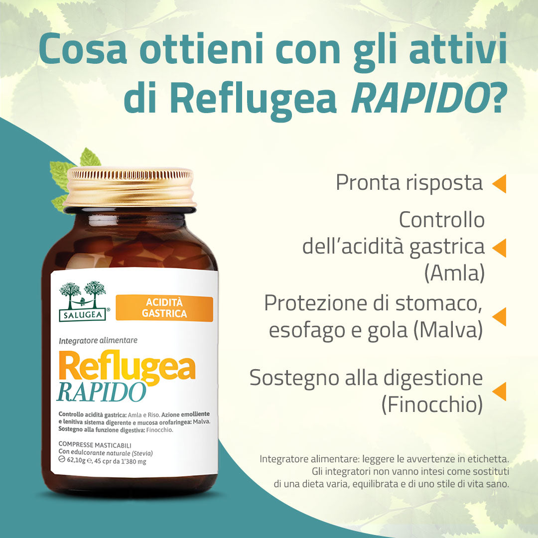 Salugea Percorso Stomaco Felice Intensivo kit 3 mesi acidità